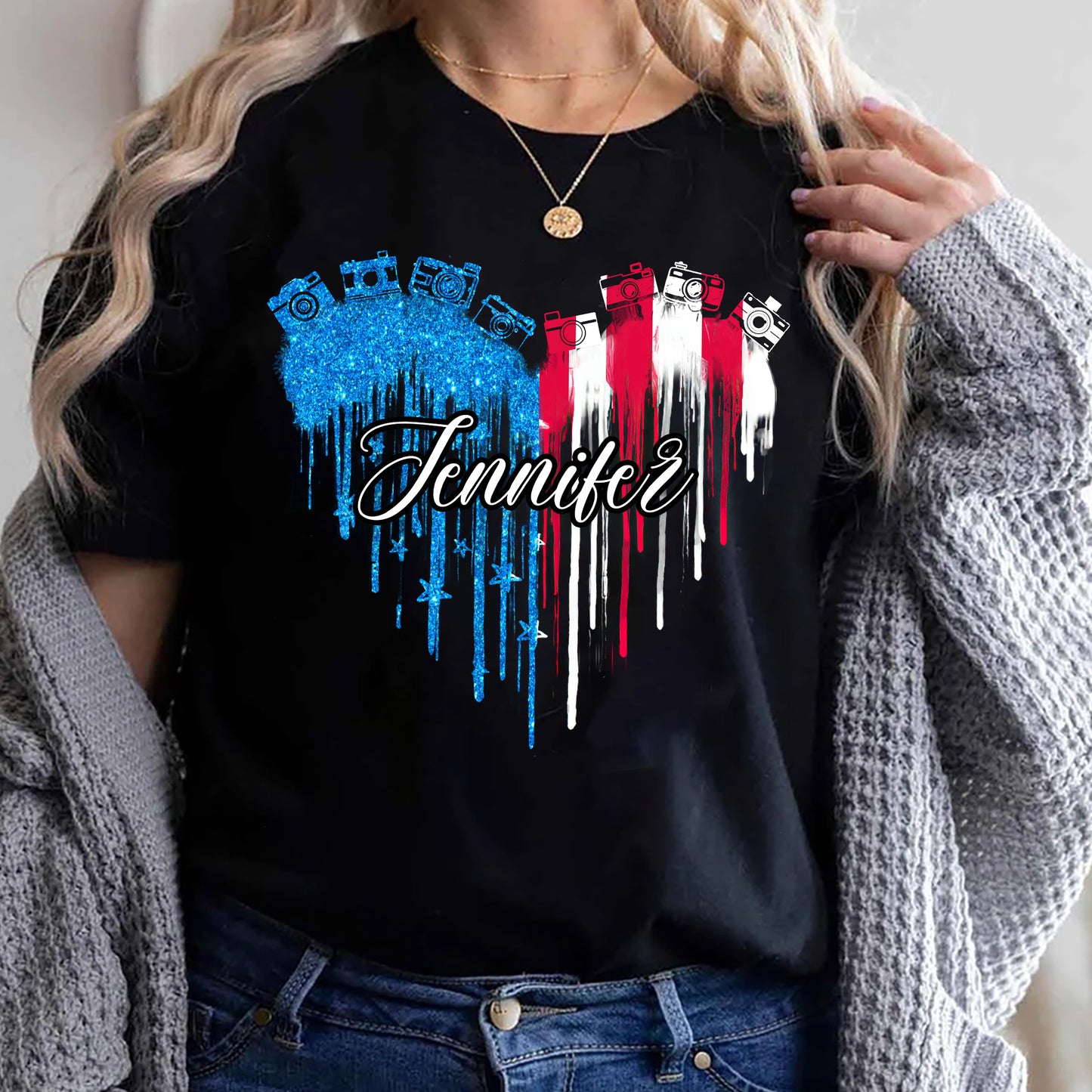 Fotografie lieben – Personalisiertes Fotografie-T-Shirt und Hoodie