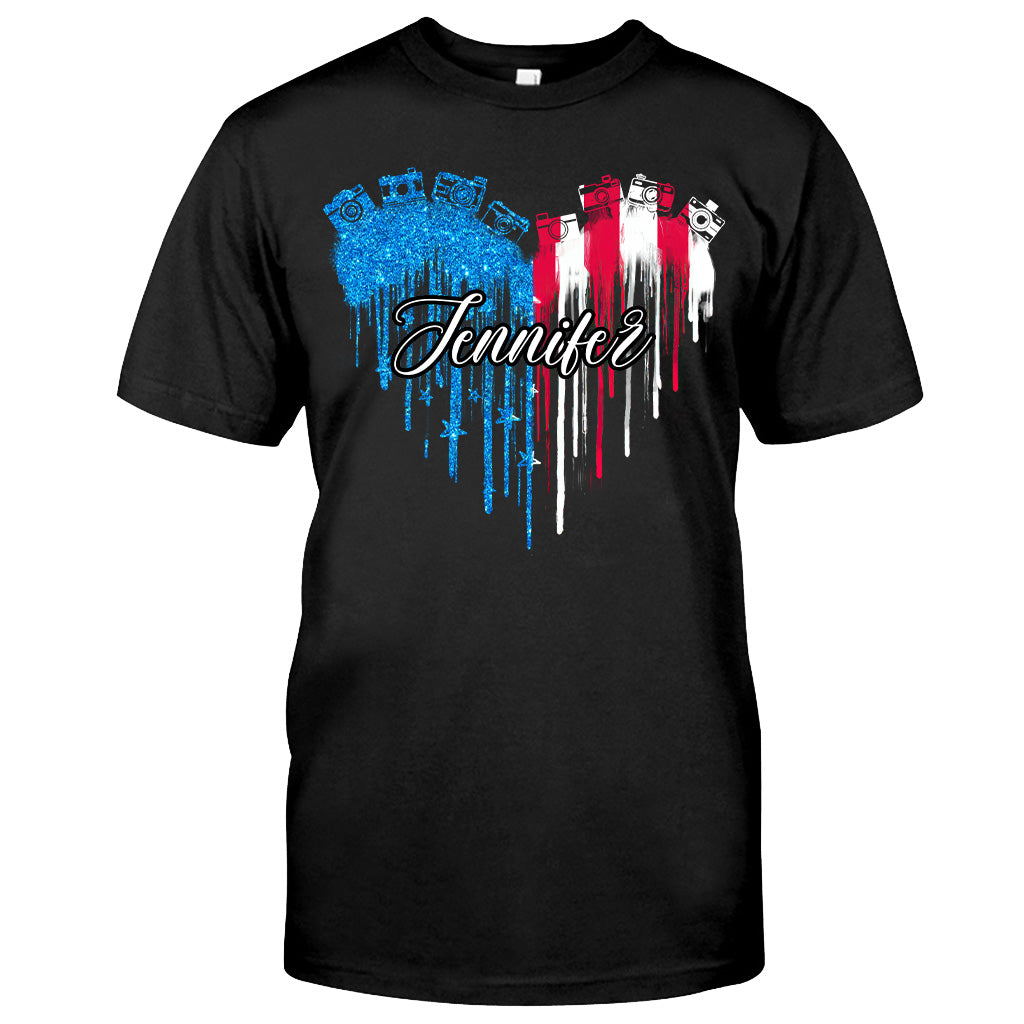 Fotografie lieben – Personalisiertes Fotografie-T-Shirt und Hoodie