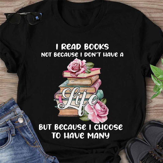 Ich lese Bücher T-Shirt und Hoodie 092021