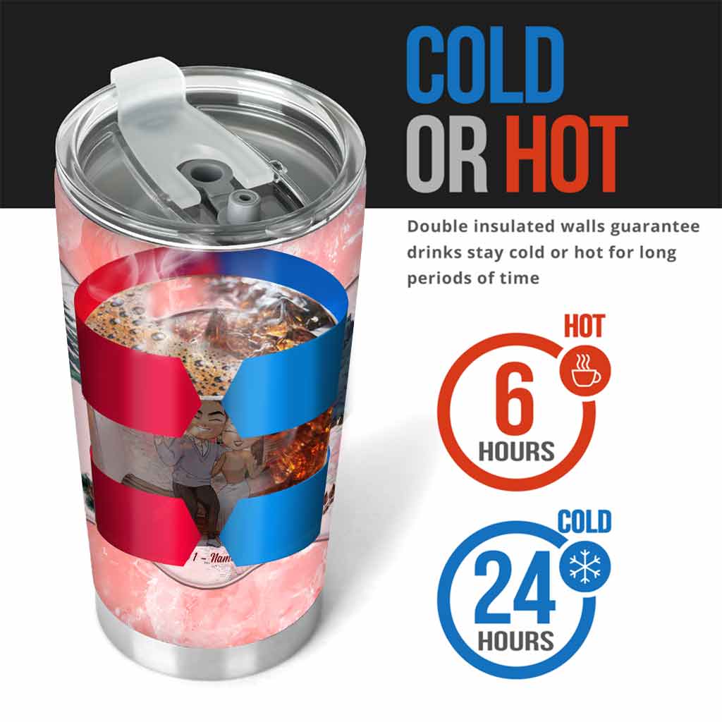 Ich liebe dich mehr als Camping – personalisierter Pärchenbecher