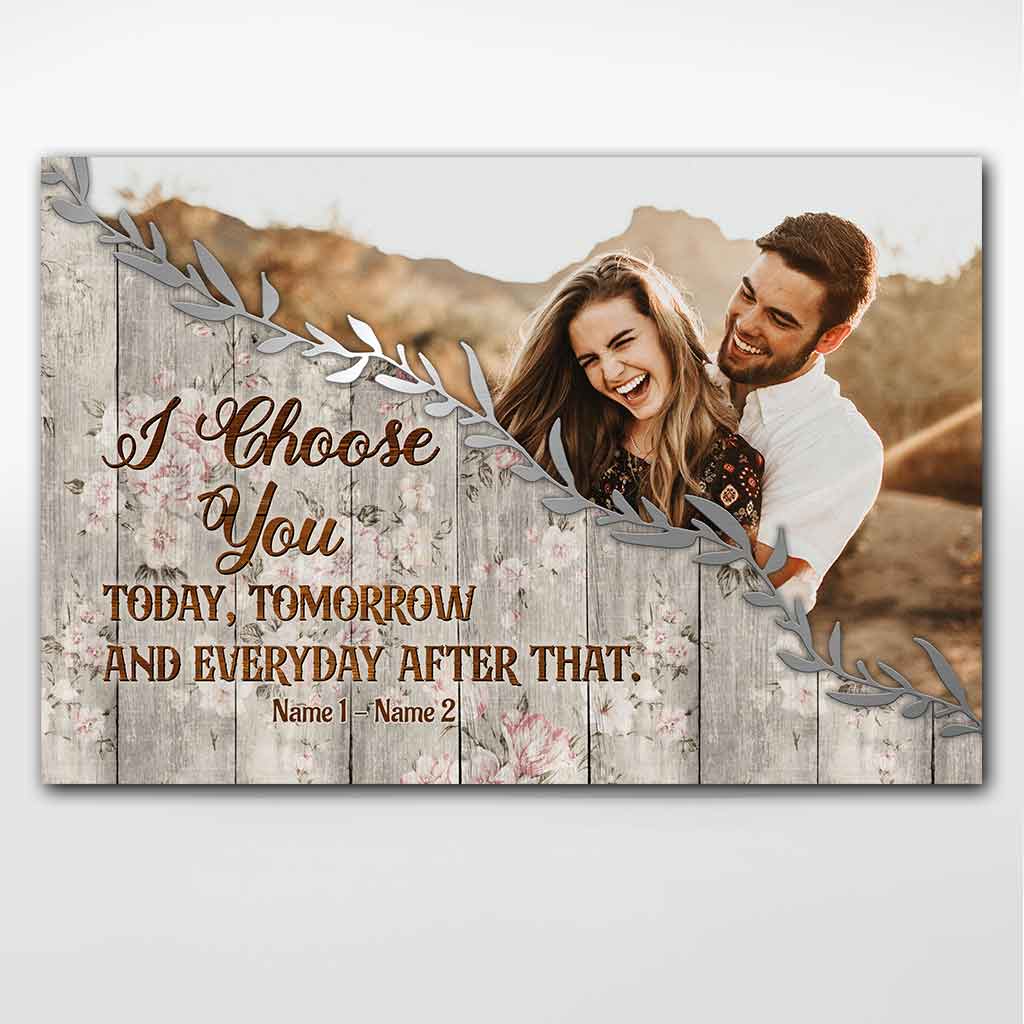 We Are Only Fated - Personalized Couple Poster