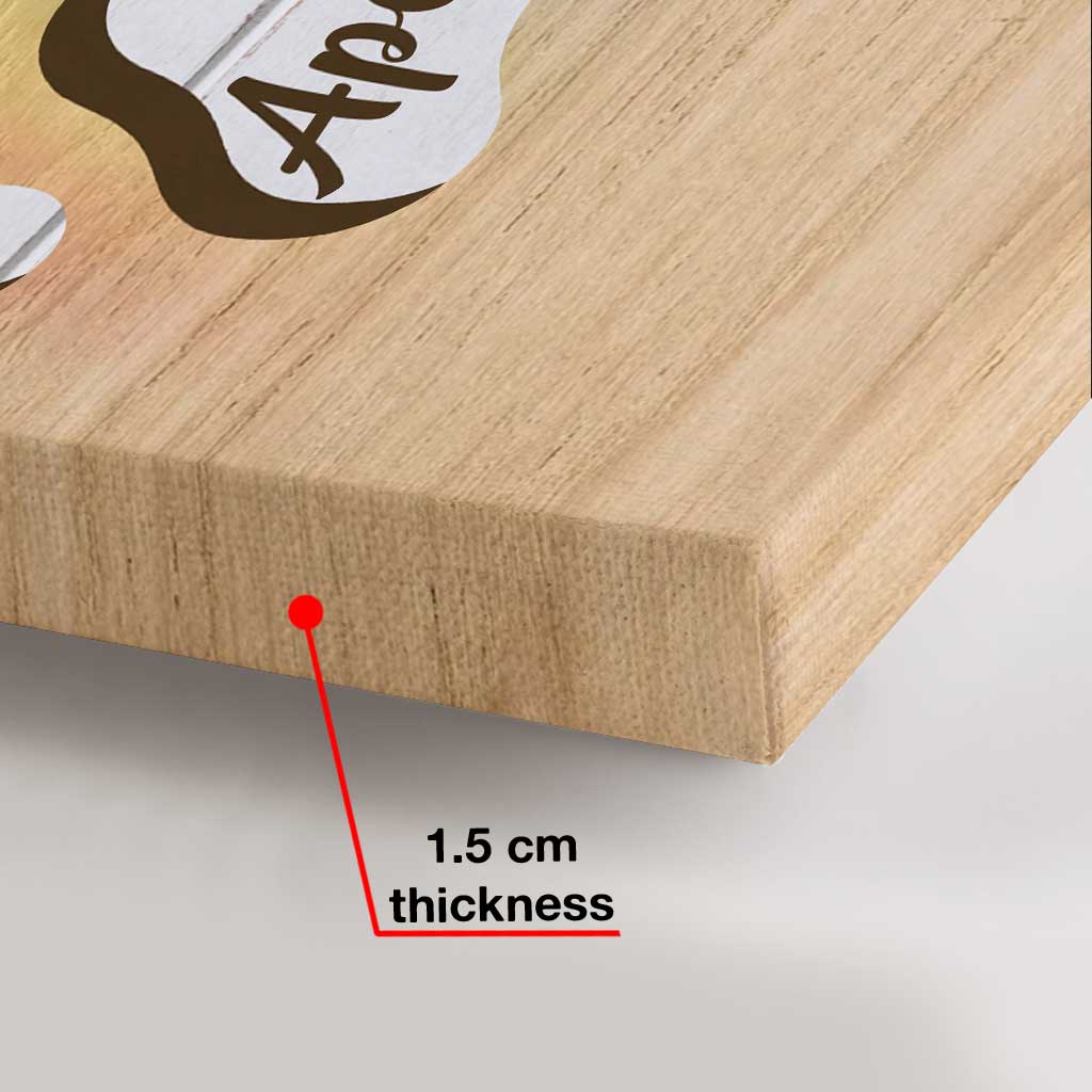 Ein Stück meines Herzens – personalisiertes Hundeposter