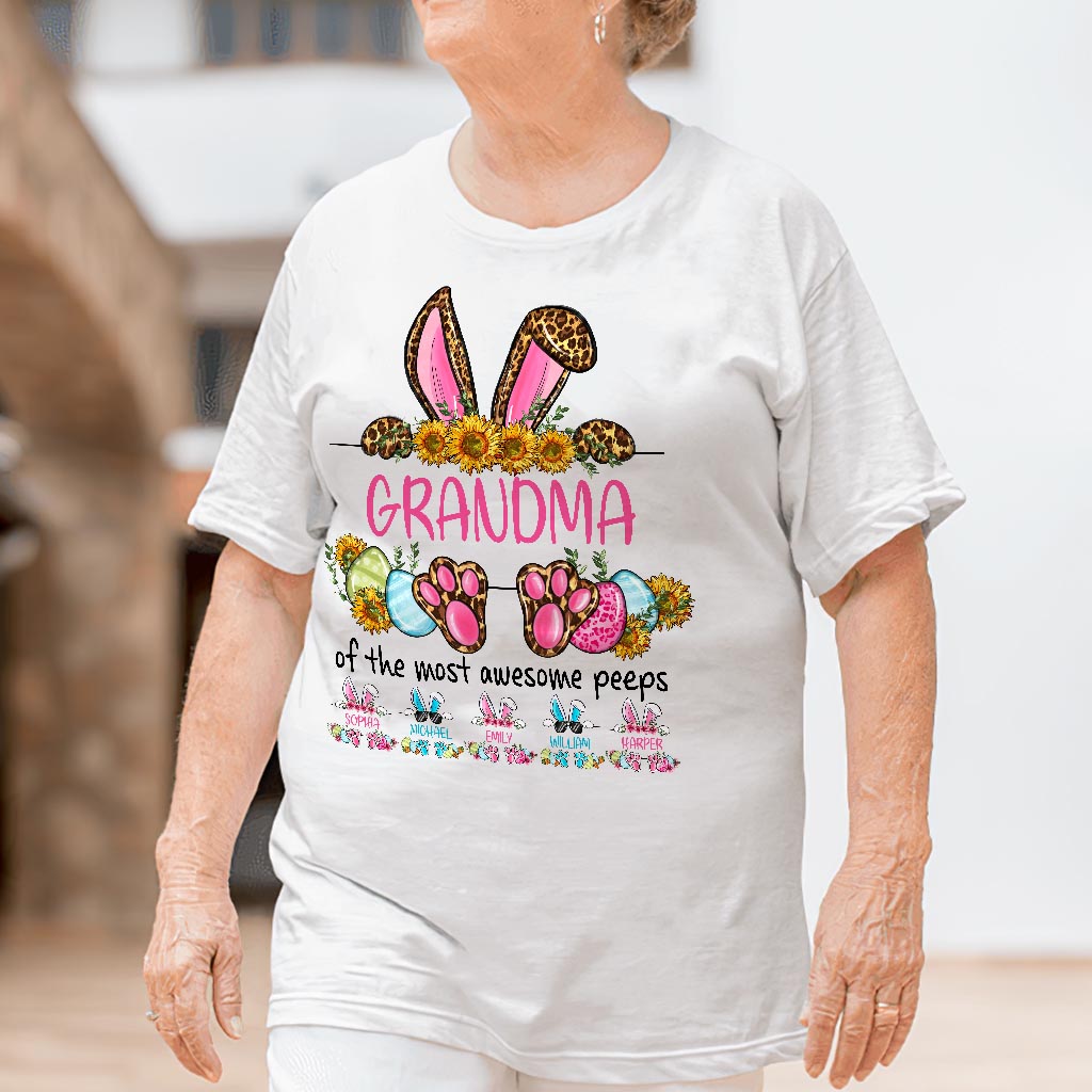 Oma der tollsten Leute – Personalisiertes Muttertags- und Oster-Oma-T-Shirt und Hoodie