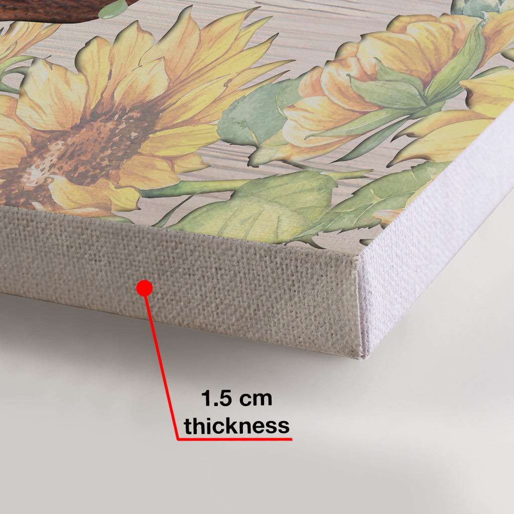 Du bist die Liebste – Geschenk für Mama, Oma, Tochter, Enkelin, Schwester, Tante – Personalisierte Leinwand und Poster