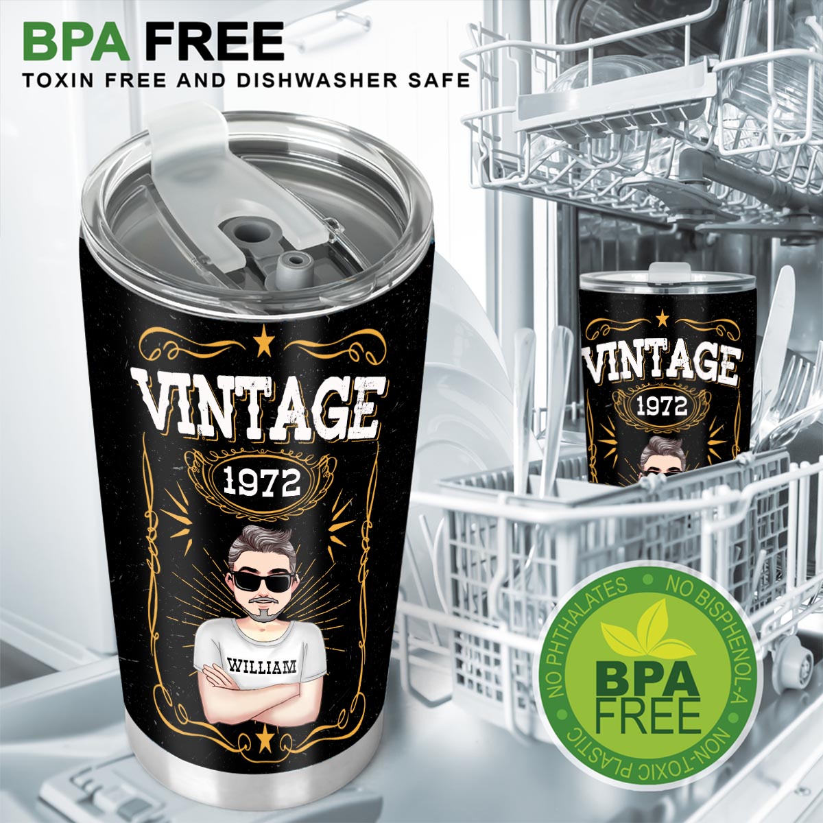 Old Lives Matter - Personalized Birthday Tumbler