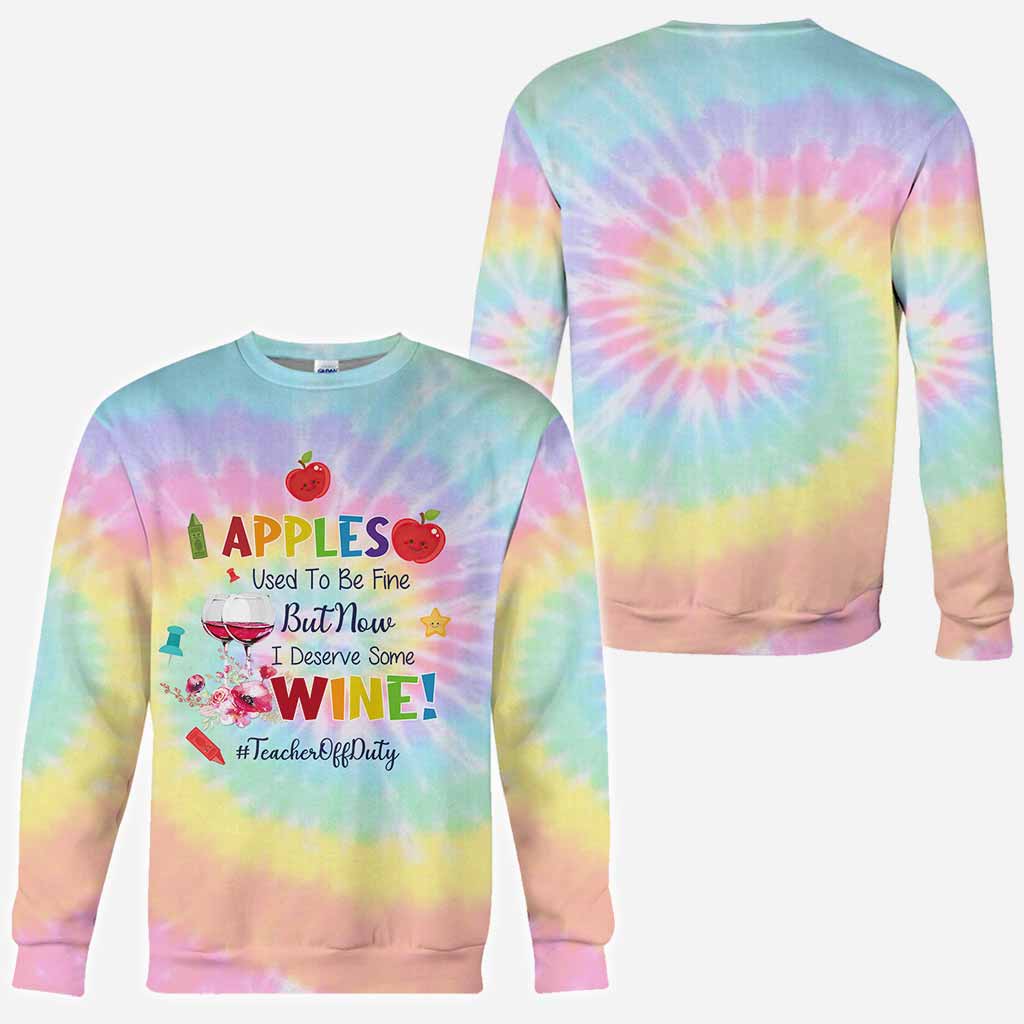 „Äpfel waren früher gut“ – Personalisiertes Lehrer-T-Shirt und Hoodie