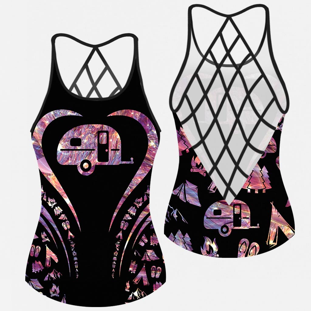 Camping Cross Tank Top