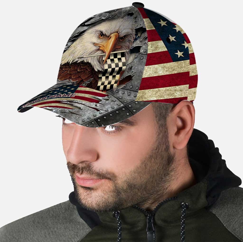 Love Racing Personalized Cap With Printed Vent Holes