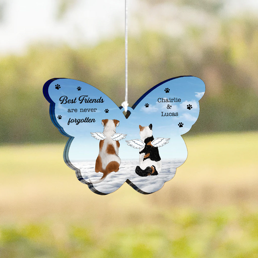 Best Friends Are Never Forgotten - Personalized Dog Wind Chime