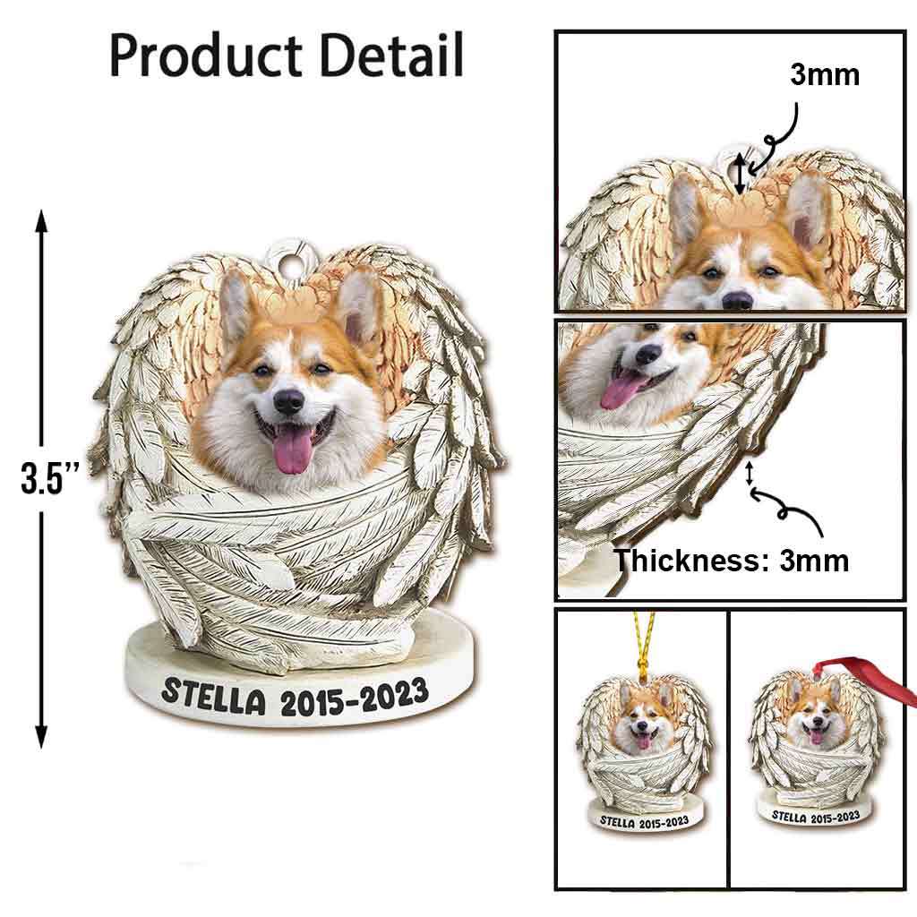My Angel - Dog gift for who lose dog, who lose cat - Personalized Ornament