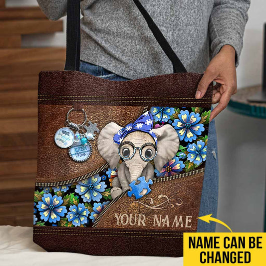 Akzeptanz, Verständnis, Liebe – Personalisierte Tragetasche zur Sensibilisierung für Autismus