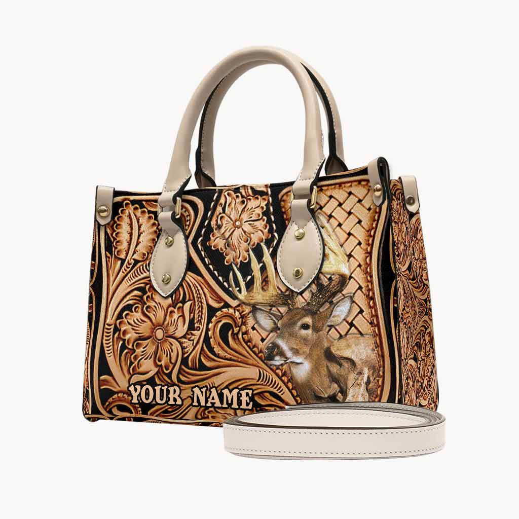Country Girl - Personalisierte Jagdlederhandtasche