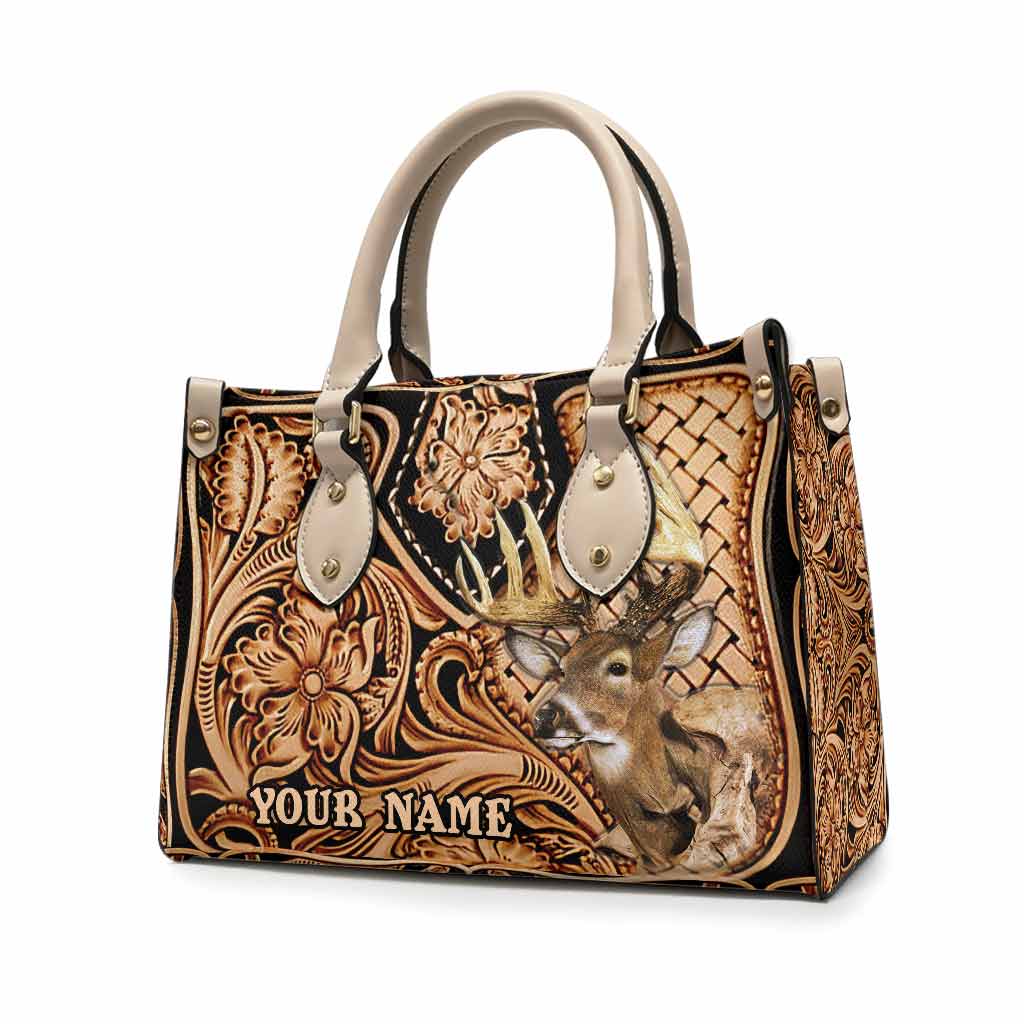 Country Girl - Personalisierte Jagdlederhandtasche