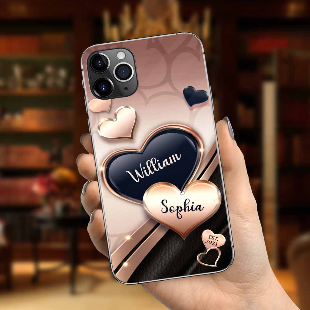 Gemeinsam haben wir alles – Personalisierte Handyhülle für Paare