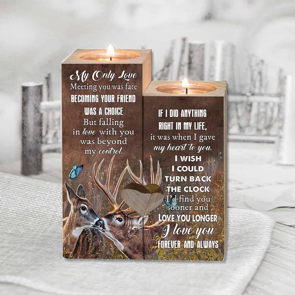 Für meine/n Liebste/n zum Valentinstag – Kerzenhalter für die Jagd