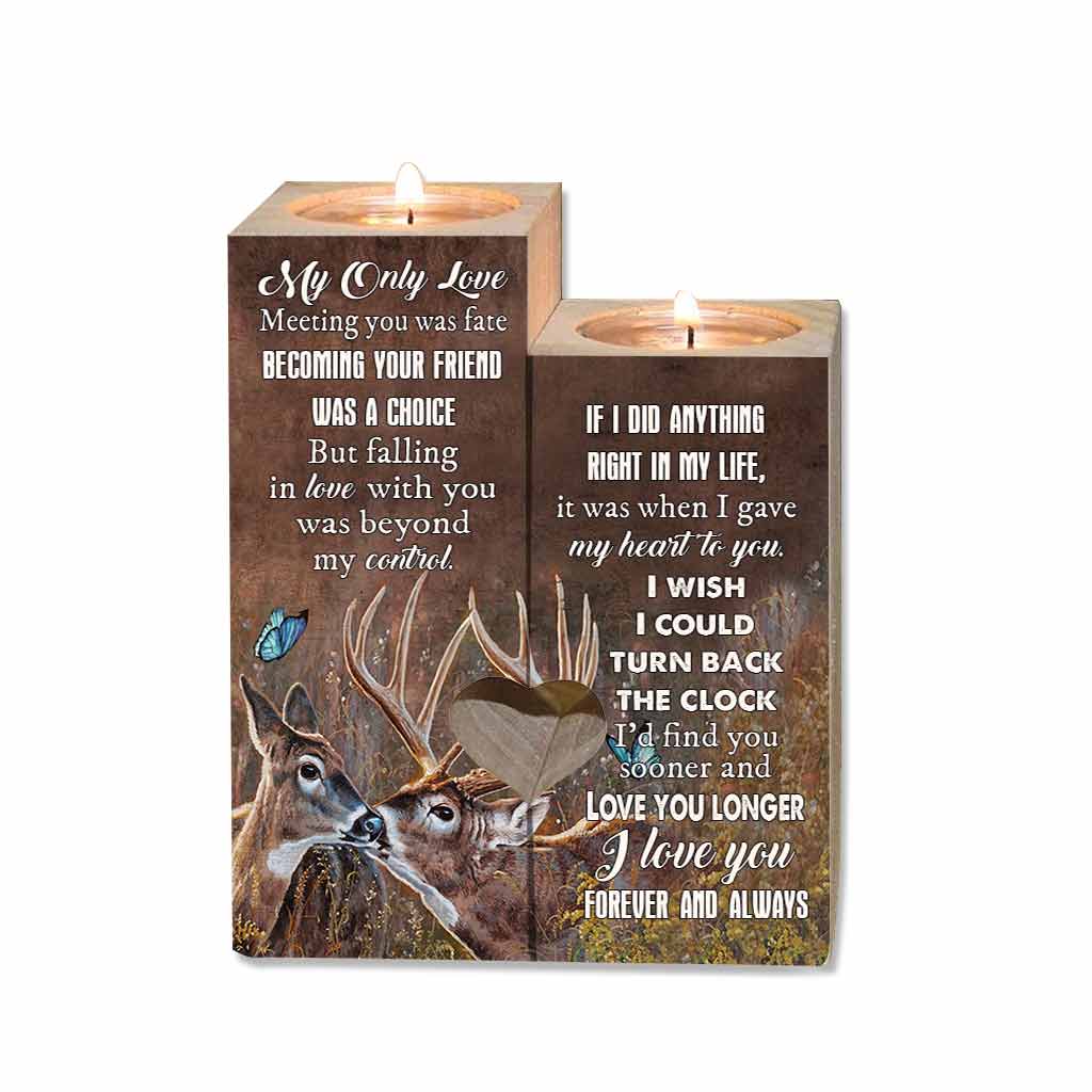 Für meine/n Liebste/n zum Valentinstag – Kerzenhalter für die Jagd