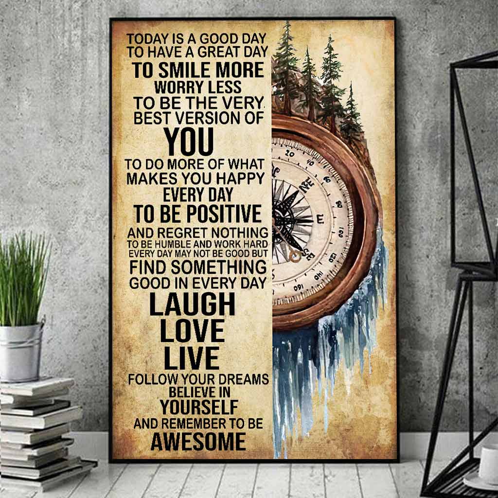 Today Is A Good Day - Camping Poster