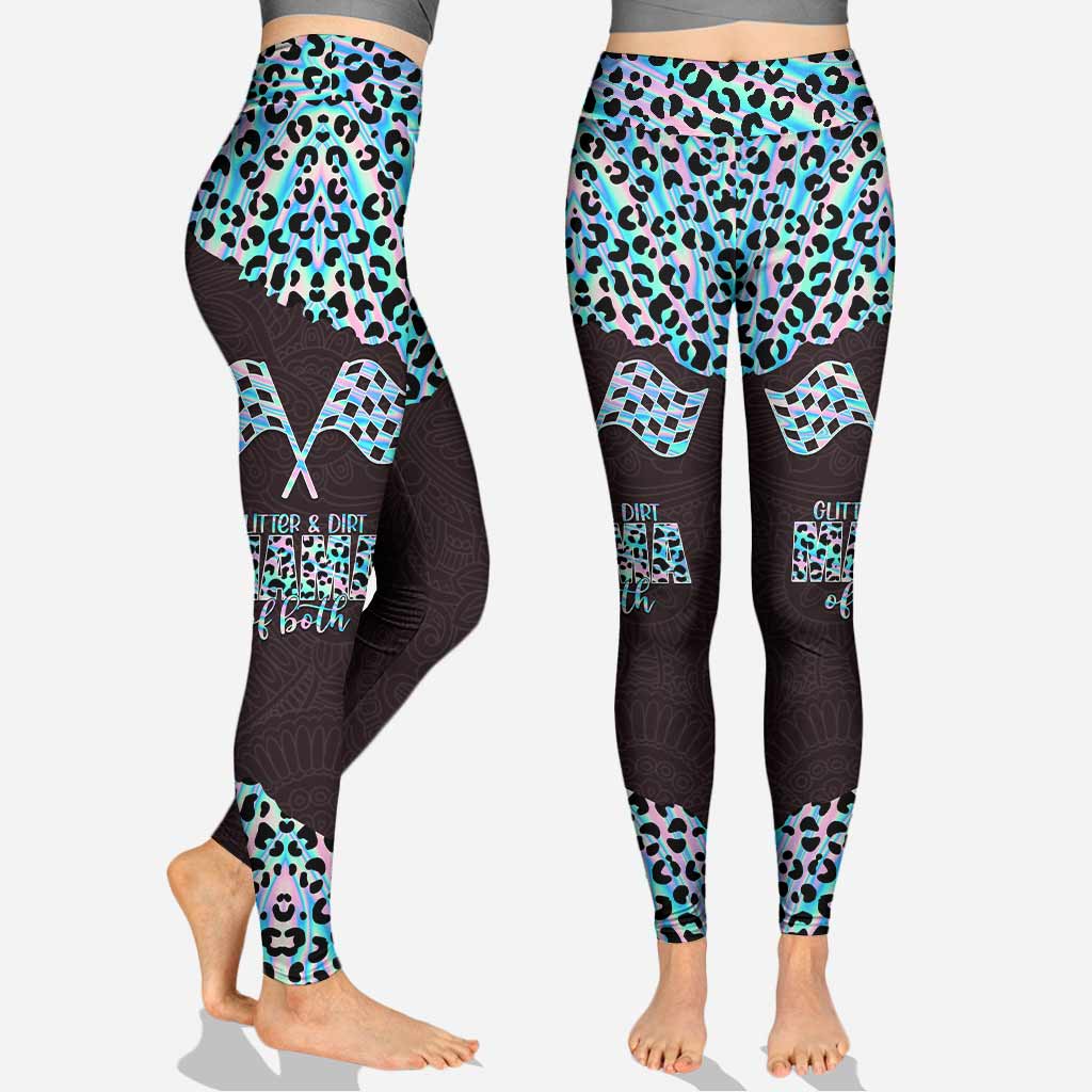 Glitter And Dirt – Personalisierter Renn-Hoodie und Leggings