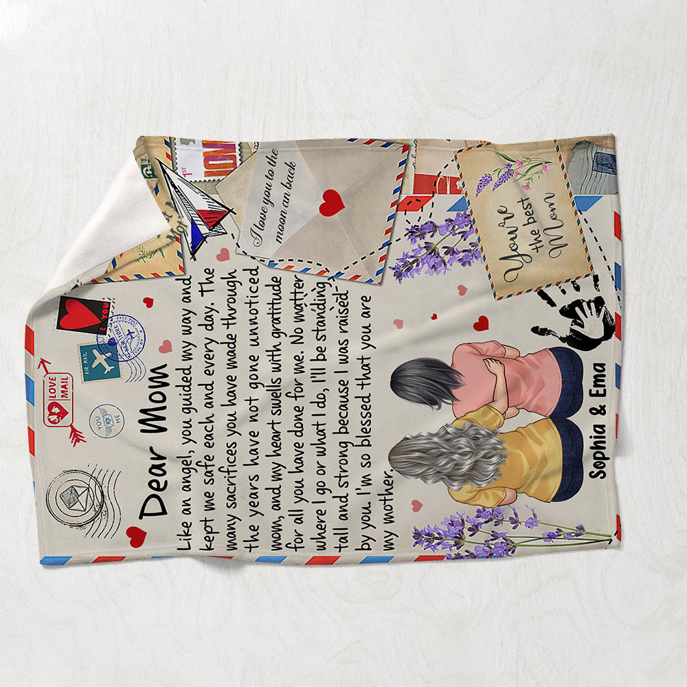 Ich liebe dich – Personalisierte Muttertagsdecke