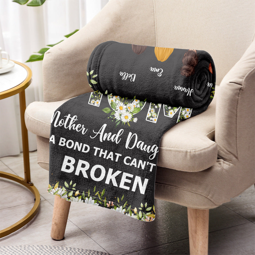 Ich liebe dich, Mama – Personalisierte Muttertagsdecke