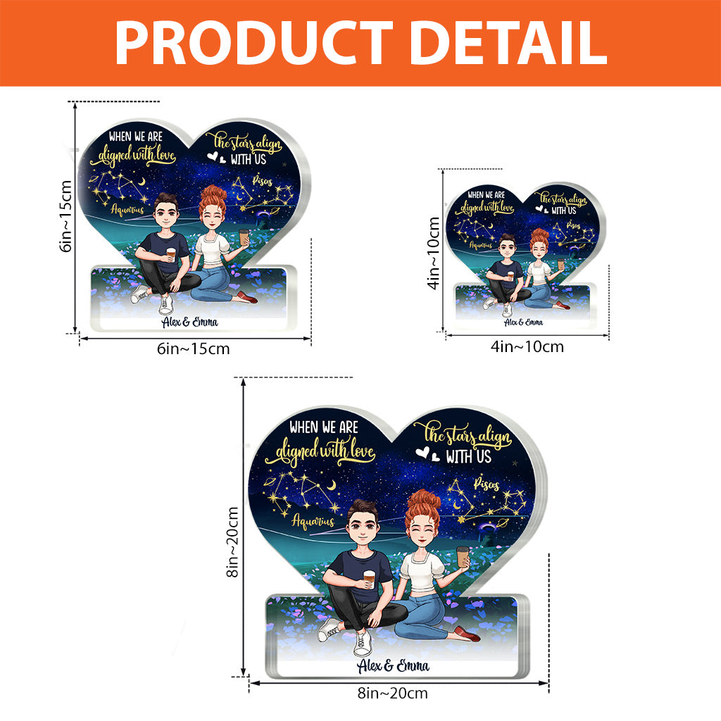 I Love You To The Moon - Personalized Couple Couple Custom Shaped Acrylic Plaque