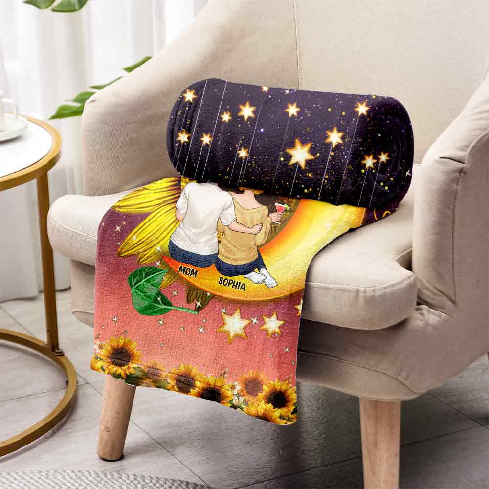 Du bist mein Sonnenschein – Personalisierte Muttertagsdecke