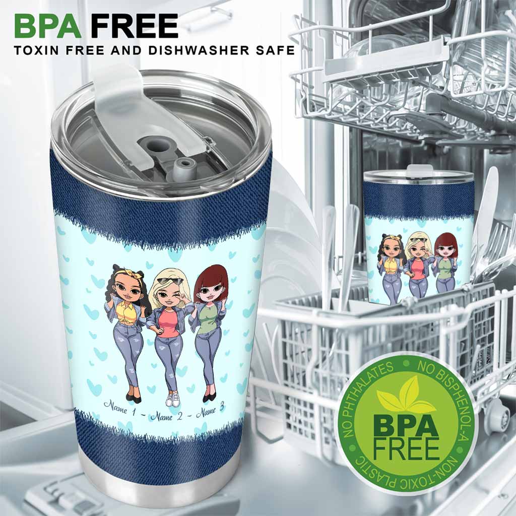 Ich hasse alle außer uns – personalisierter Bestie-Becher