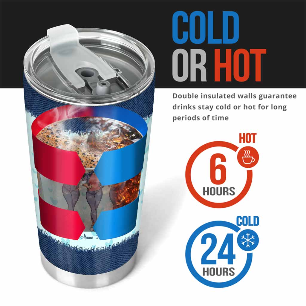 Ich hasse alle außer uns – personalisierter Bestie-Becher