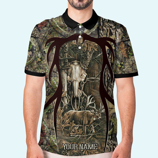 Süchtig nach der Jagd – personalisiertes Poloshirt