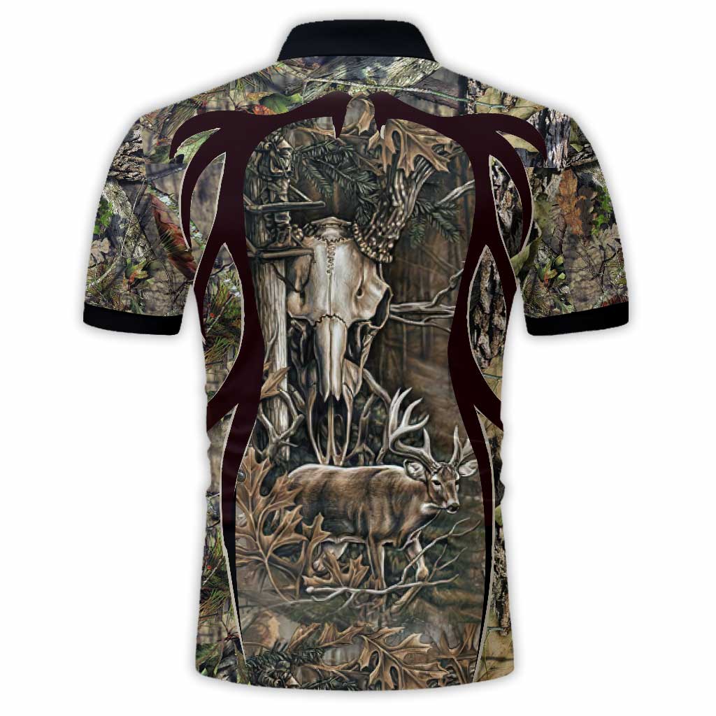 Süchtig nach der Jagd – personalisiertes Poloshirt