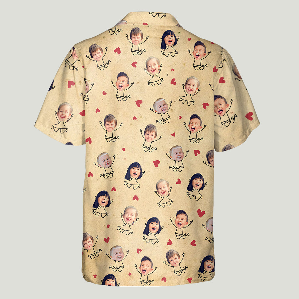 Lieber Papa, super gemacht! - Personalisiertes Hawaiihemd für Väter