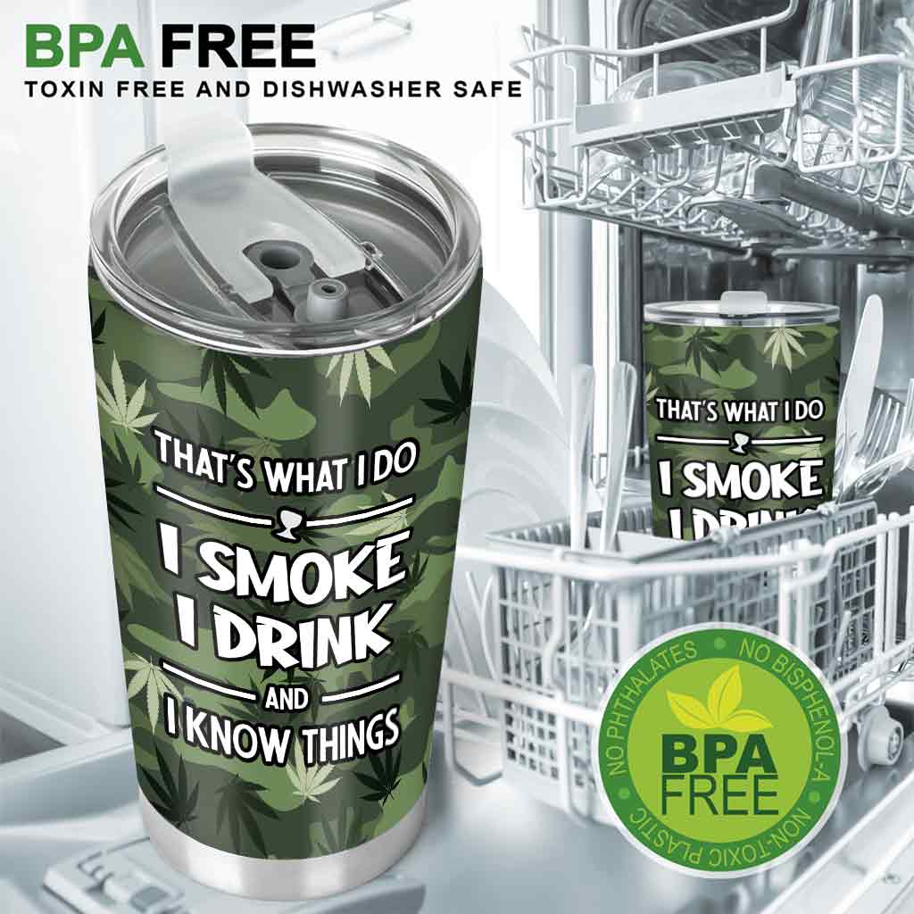 Das ist, was ich tue – personalisierter Weed-Becher