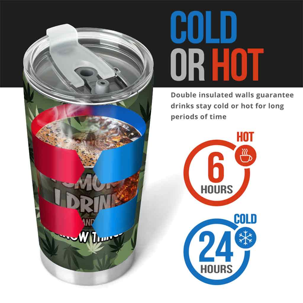 Das ist, was ich tue – personalisierter Weed-Becher