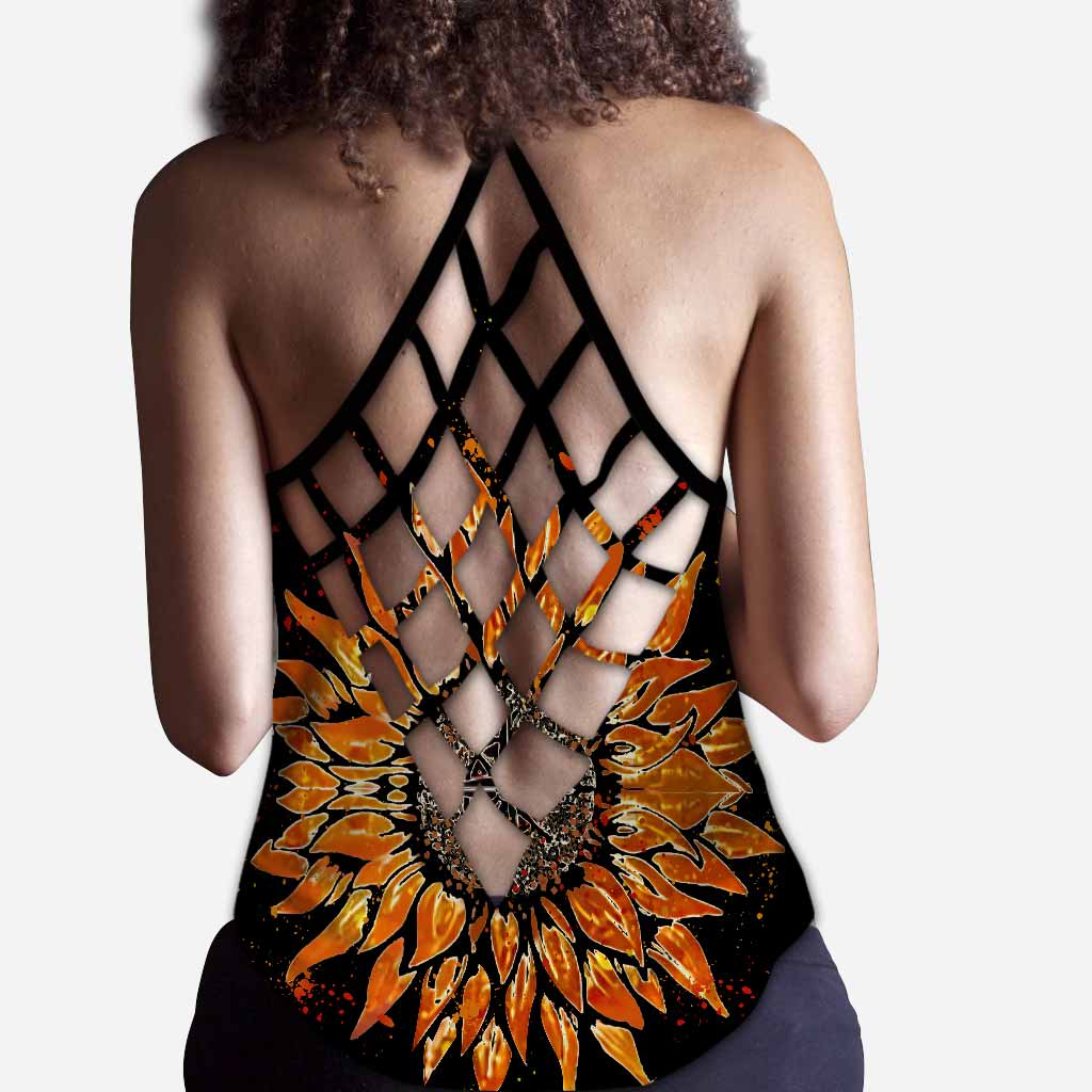 Nimm immer die landschaftlich reizvolle Route – Camping Cross Tanktop