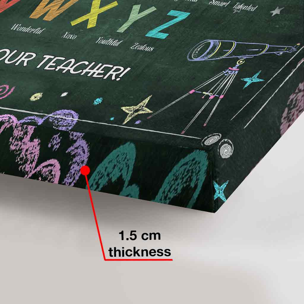 In This Classroom - Personalized Teacher Canvas and Poster