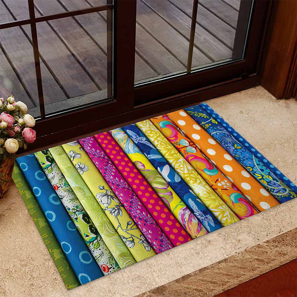 Fußmatte mit Quiltmuster