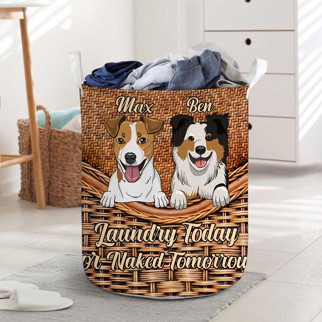 Laundry Today – Personalisierter Hundeaufbewahrungskorb
