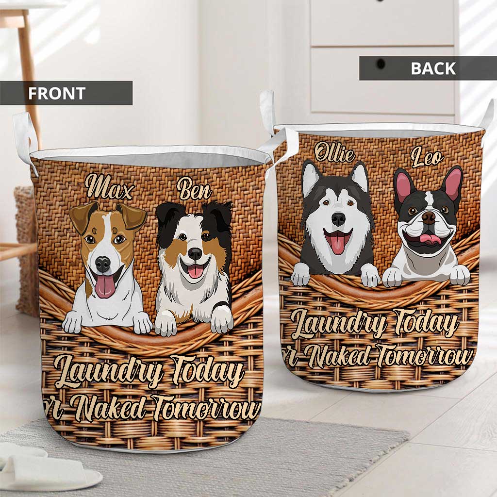 Laundry Today – Personalisierter Hundeaufbewahrungskorb