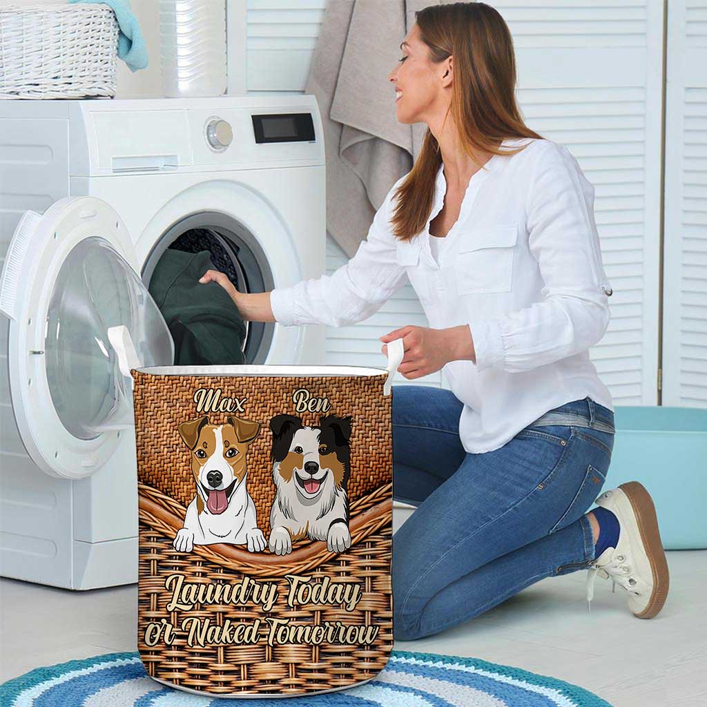 Laundry Today – Personalisierter Hundeaufbewahrungskorb