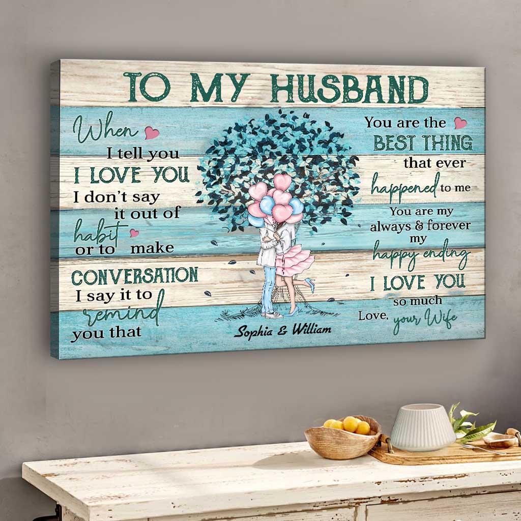 You Are The Best Thing - Personalized Couple Canvas And Poster