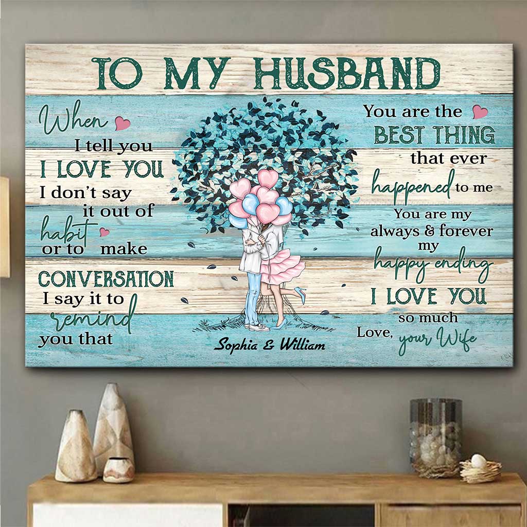 You Are The Best Thing - Personalized Couple Canvas And Poster