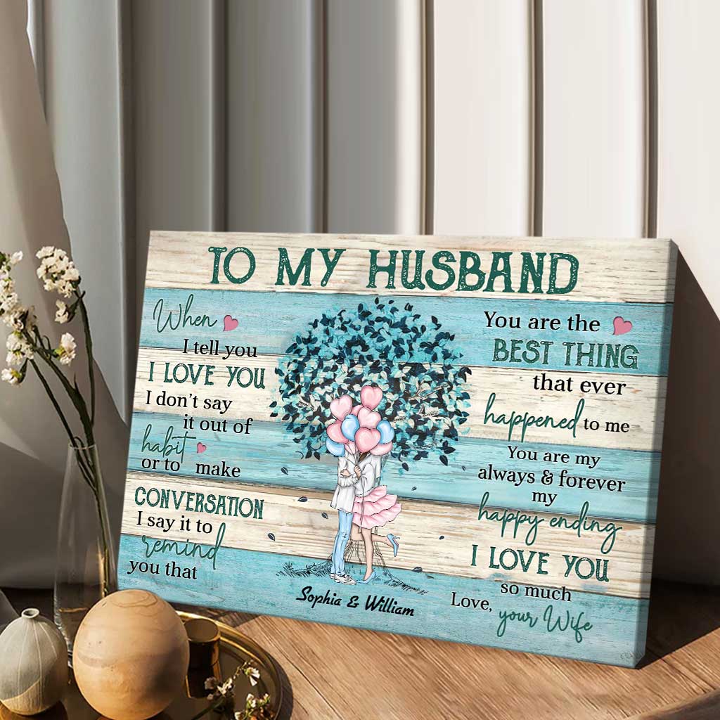 You Are The Best Thing - Personalized Couple Canvas And Poster