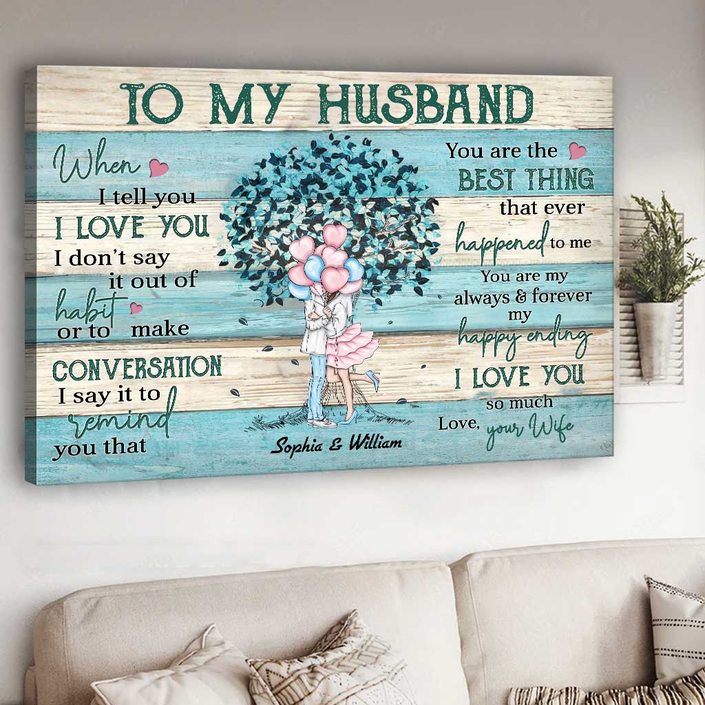 You Are The Best Thing - Personalized Couple Canvas And Poster