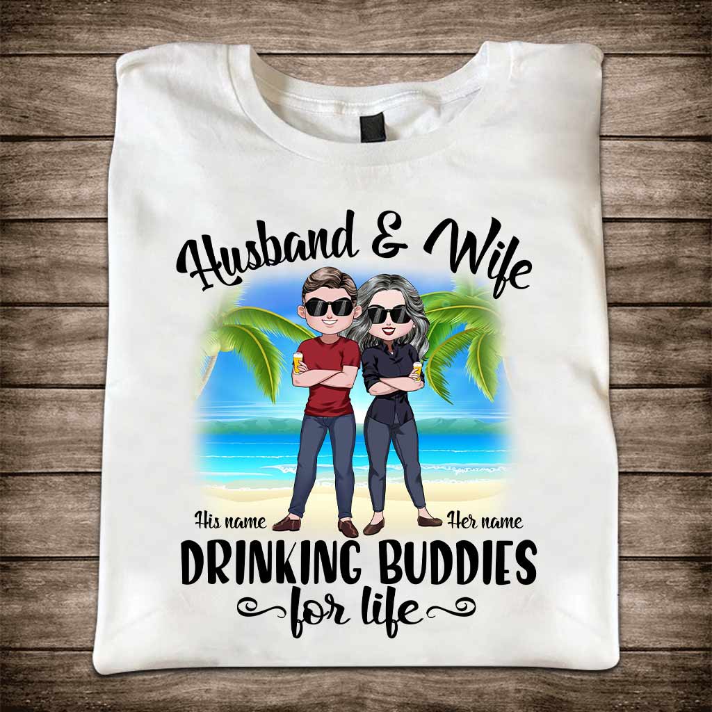 Husband And Wife - Personalized Couple T-shirt and Hoodie