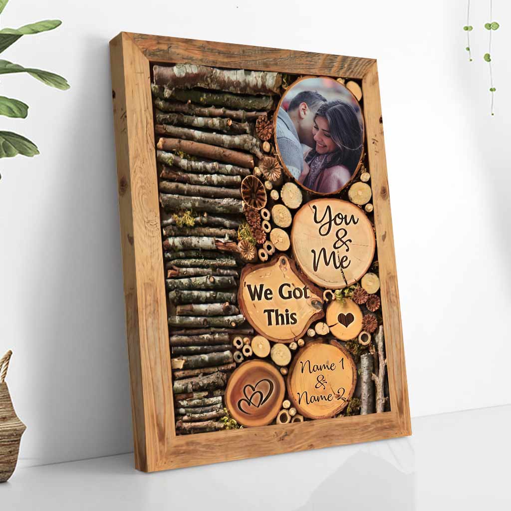 Forever Be My Always - Personalized Couple Poster