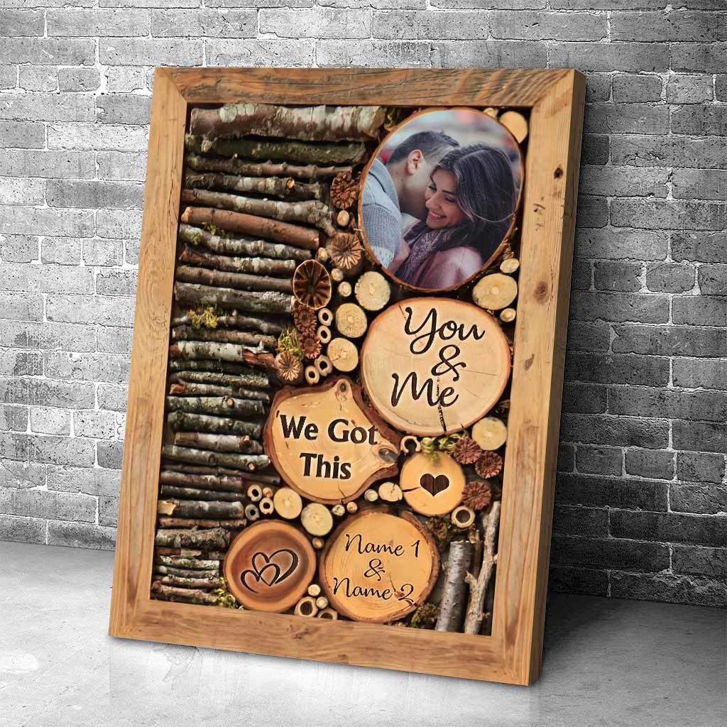 Forever Be My Always - Personalized Couple Poster