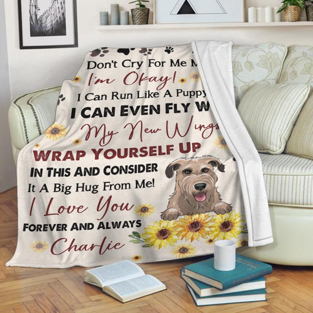 Don't Cry For Me Mom - Personalized Mother's Day Dog Blanket