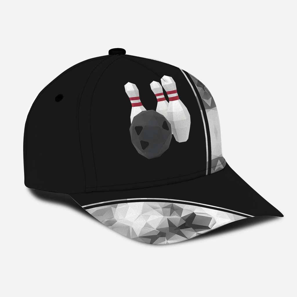 Bowlingkappe mit aufgedruckten Belüftungslöchern