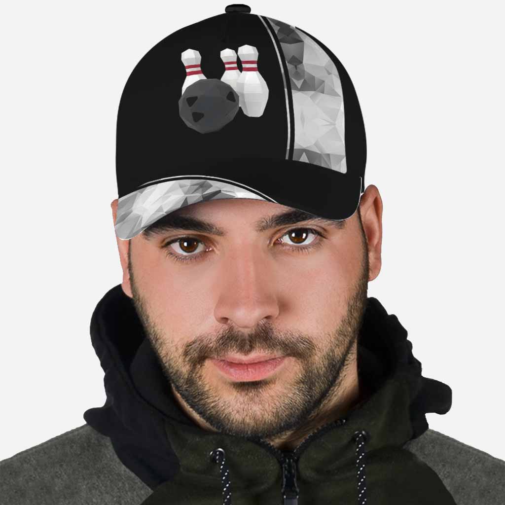 Bowlingkappe mit aufgedruckten Belüftungslöchern