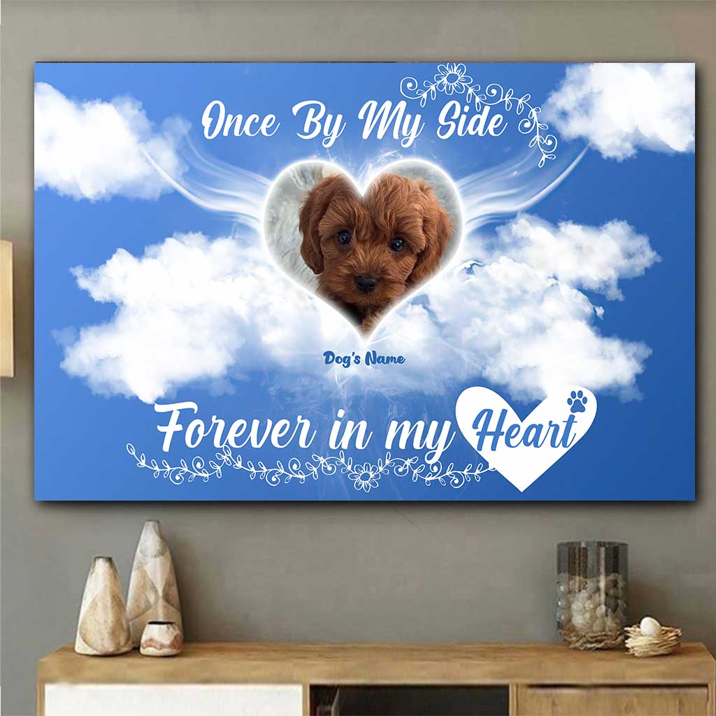 Hundehaare erscheinen, wenn Engel in der Nähe sind – Personalisiertes Hundeposter
